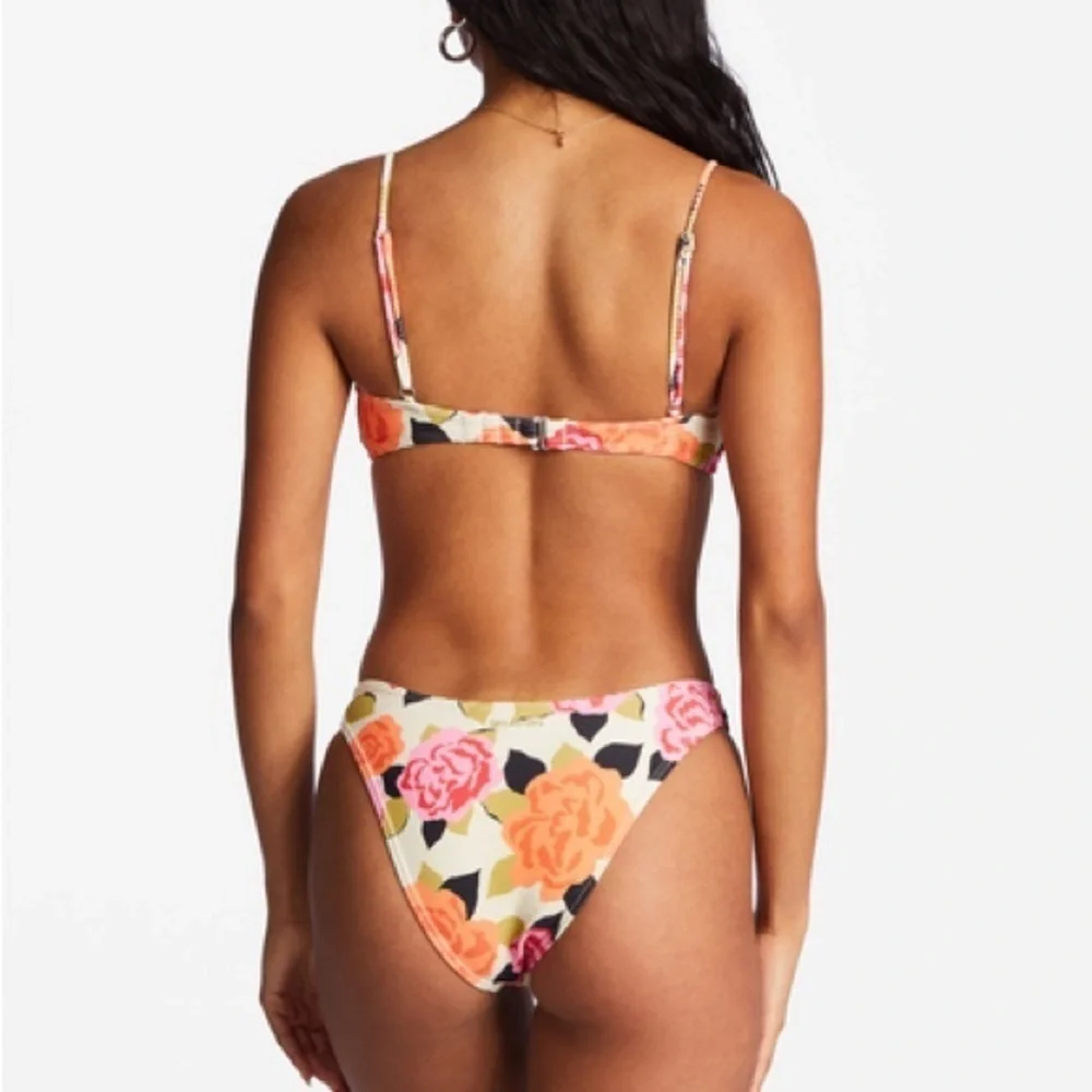 ☀️BILLABONG☀️ Magic Gardens Skinny Mini Crop MAGIC GARDEN HIKE BIKINI SET